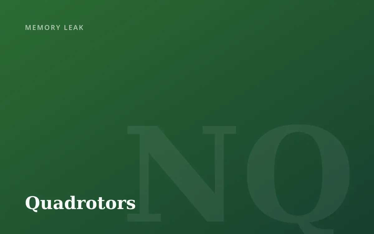 Nano Quadrotors