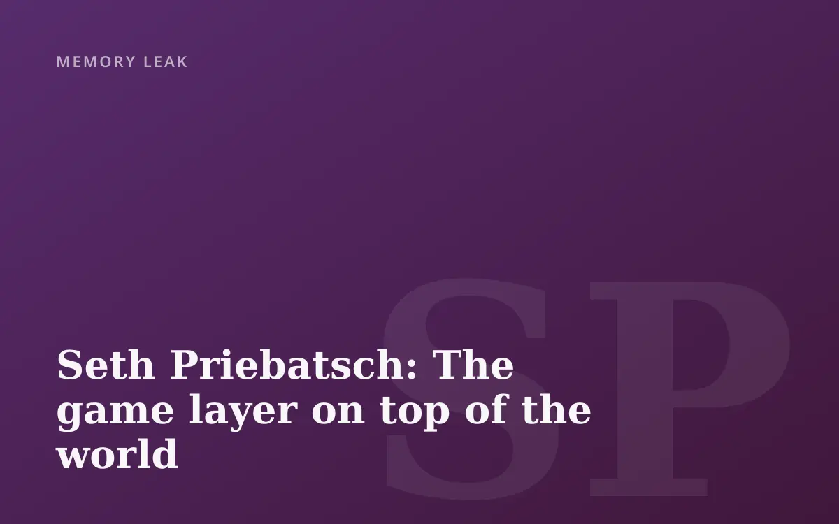 Seth Priebatsch: The game layer on top of the world