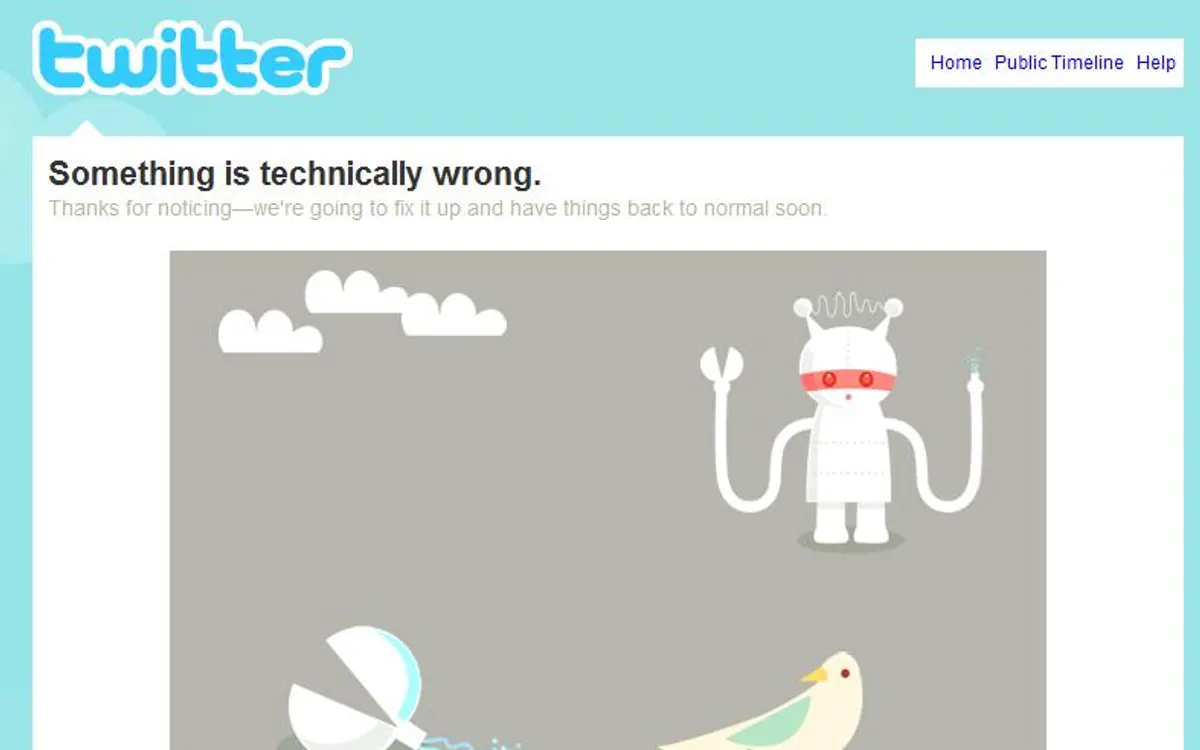 Twitter Technical Problems No Joke