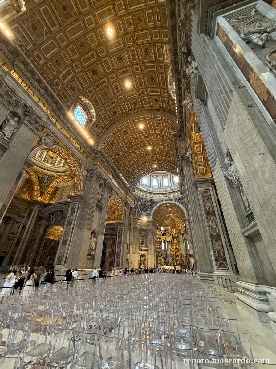 Interior of St. Peter's Basilica